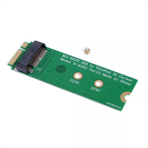 M.2 NGFF SSD to 26pin SSD Adapter Card for Lenovo ThinkPad X1 Carbon NEW - Afbeelding 2 van 10