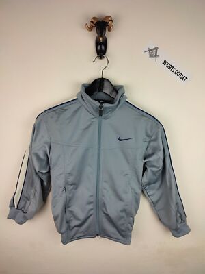OG NIKE GRÖSSE SMALL KINDER SWOOSH NEU MIT ETIKETT RETRO POLY JACKE VINTAGE DS JUNGEN GARCONS 