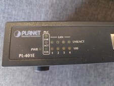 Powerline to Ethernet Bridge with 4-port Switch PL-401E