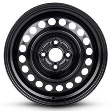 New 15x5.5 Inch Rim For Honda Fit 2009 Black Painted 15 In Steel Wheel New 15x5.5 Inch Rim For Honda Fit 2009 Black Painted 15 In Steel Wheel
