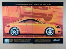 1999 BF Goodrich Tires Audi TT Coupe photo vintage print Ad