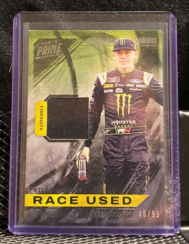 Riley Herbst 2023 Prime Racing - * Race used - Firesuit * - # 46/99