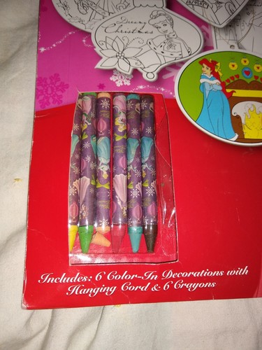 Disney Color Your Own Holiday Decorations~ New in Package - Picture 3 of 3