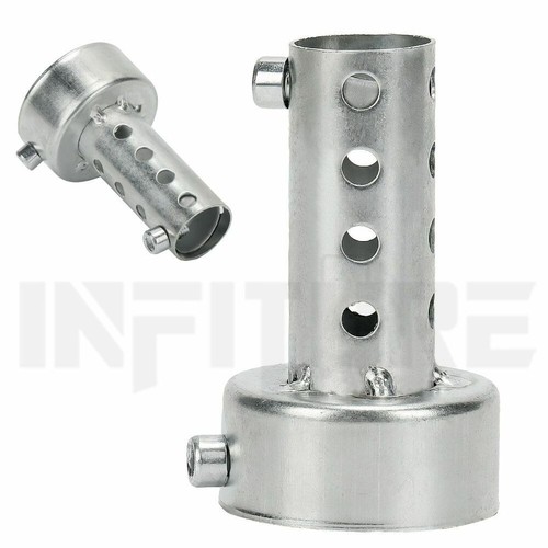 2x 48mm Motorcycle Silver Exhaust Can Muffler Insert Baffle DB Killer Silencer - Picture 9 of 14
