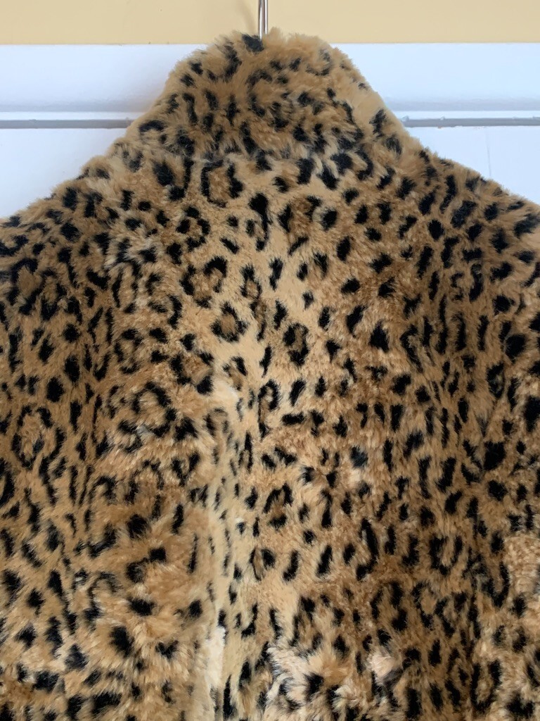 ジャケット・アウター 90s leopard fake fur boa jacket y2k Faux Fur Jacket 90s Snow Leopard Fake Fur Coat Vegan | Shop