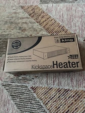 King electric heater 250-1500w Model:KT1215-MW-B 120V KTW KickSpace Heater
