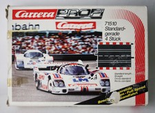 1X VINTAGE 80'S CARRERA PROFI 4X STANDAR LENGHT STRAIGHT SLOT CAR 71510 NEW 