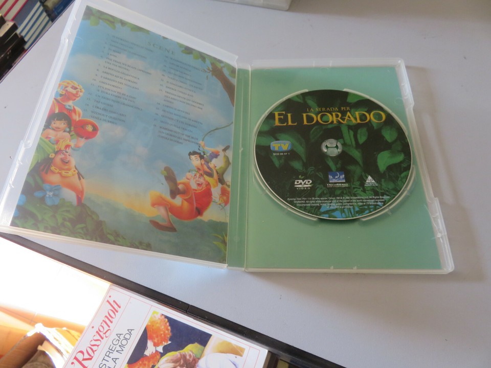 The Road To EL DORADO TV Cartoons Smiles And Songs DVD - Excellent Used ...
