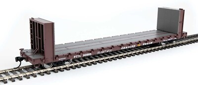 Spur H0 - Walthers Güterwagen Bulkhead Flatcar Trailer Train TTX - 5874 NEU