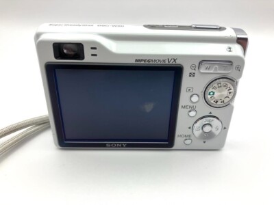 Sony Cyber-shot DSC-W80 7.2MP 3x Optical Zoom Digitalkamera weiß