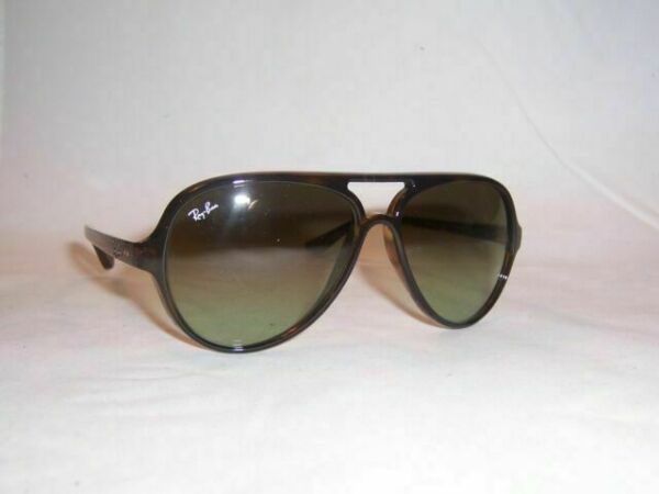 Ray-Ban Cats 500 Classic Pilot Sunglasses - Tortoise/Green Radient for sale  online | eBay