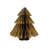 Papier Tannenbaum Gold Ca. 10 Cm Tischdeko Weihnachten Diy Advent