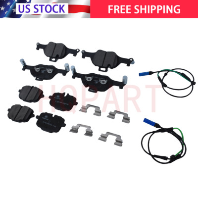 For BMW 2017-2020 G30 540i 540i xDrive Front & Rear Brake Pads Sensors