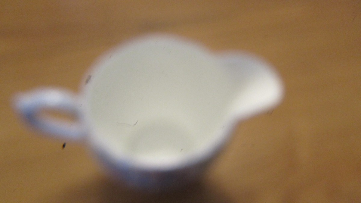 Vintage Shelley Blue Spray Creamer Made In England | eBay