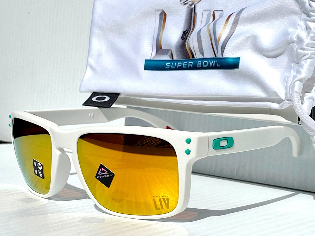 Oakley HOLBROOK Matte White Prizm 24K POLARIZED Superbowl Sunglass