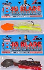 (Ct of 2) Z-Man Big Blade Chatterbait 3/4 oz Provides Maximum Thump & Vibration