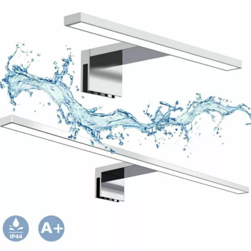 LED Bad Spiegelleuchte Badlampe 230V Schrankleuchte Tube Spiegelschrank Leuchte - Bild 1 von 44