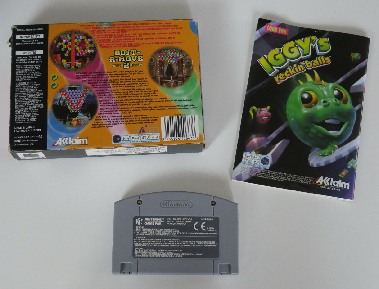 BustAMove 2 Arcade Edition für N64 eBay