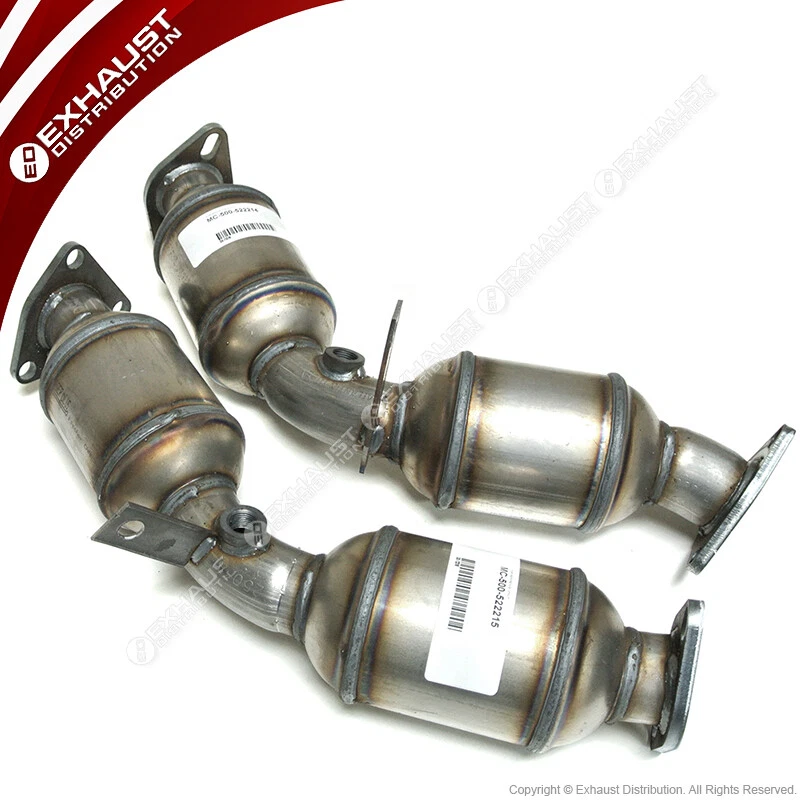 Convertidor catalítico ajuste directo Fit Infiniti FX35 3,5 L 2003-2008 2 PIEZAS  Foto 3 de 4