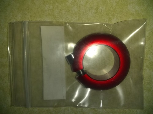 REPOP bmx HUTCH seatpost clamp RED quadangle ok ripper Dyno torker webco redline - Picture 8 of 8