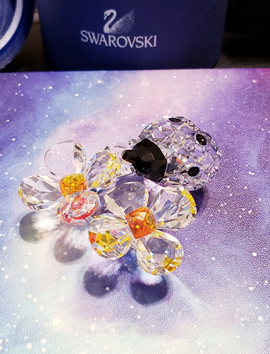 Swarovski Ladybug on Flowers Crystal - 842804 - Retired | eBay