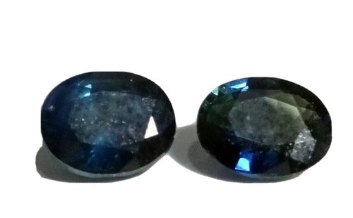 zafiro natural, 0,75 ct ovalado - sin tratamientos ZAMBIA - Imagen 2 de 9