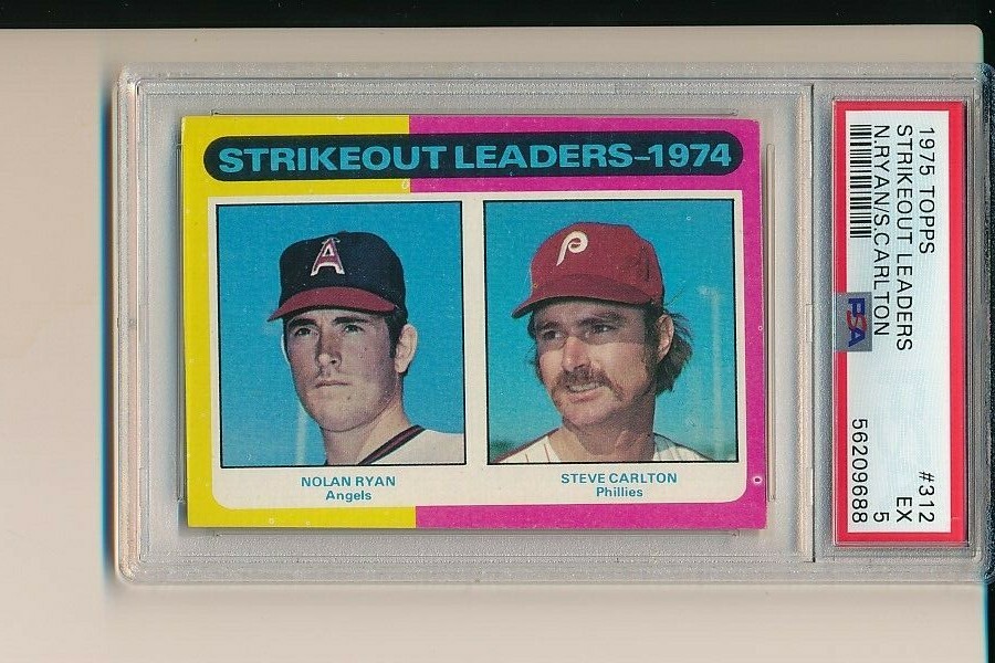 1975 Topps NOLAN RYAN PSA 8 ビンテージ エンゼルス 1975 Topps Nolan Ryan | PSA CardFacts®