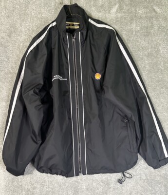 Chevron North End Windbreaker Men Full Zip All Climate Wear Lightweight Size L