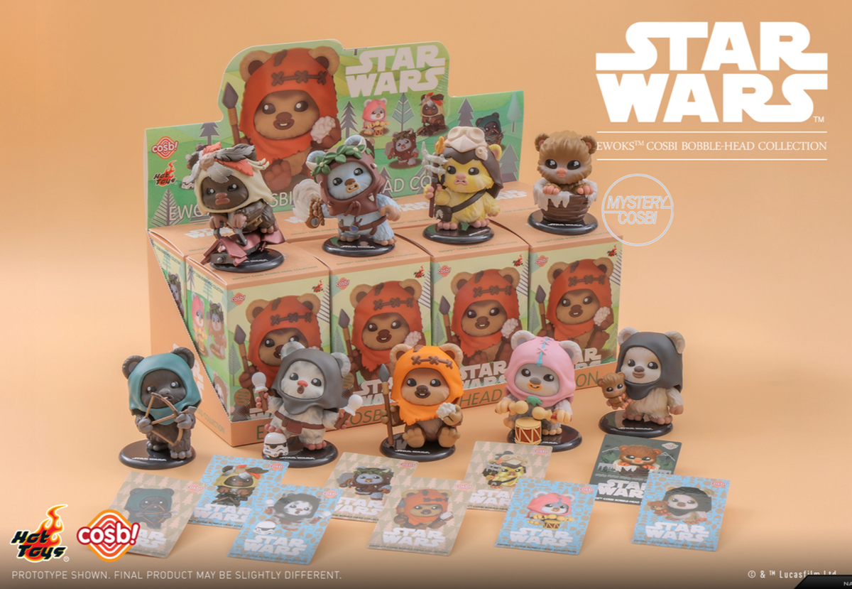 Cosbi Star Wars The Tale of Ewoks Set of 8 Celebration Japan