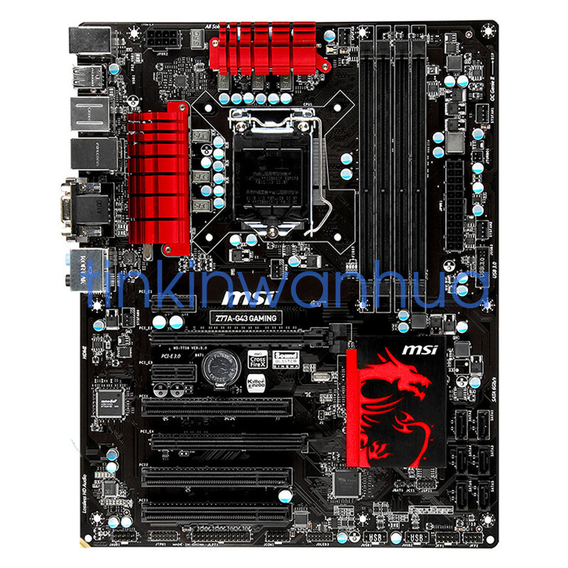 For MSI Z77A-G43 GAMING LGA1155 DDR3 VGA+DVI+HDMI PCI-E