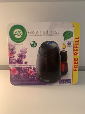 Air Wick Essential Mist, Essential Oil Diffuser, (Diffuser + 1 Refill), Lavender