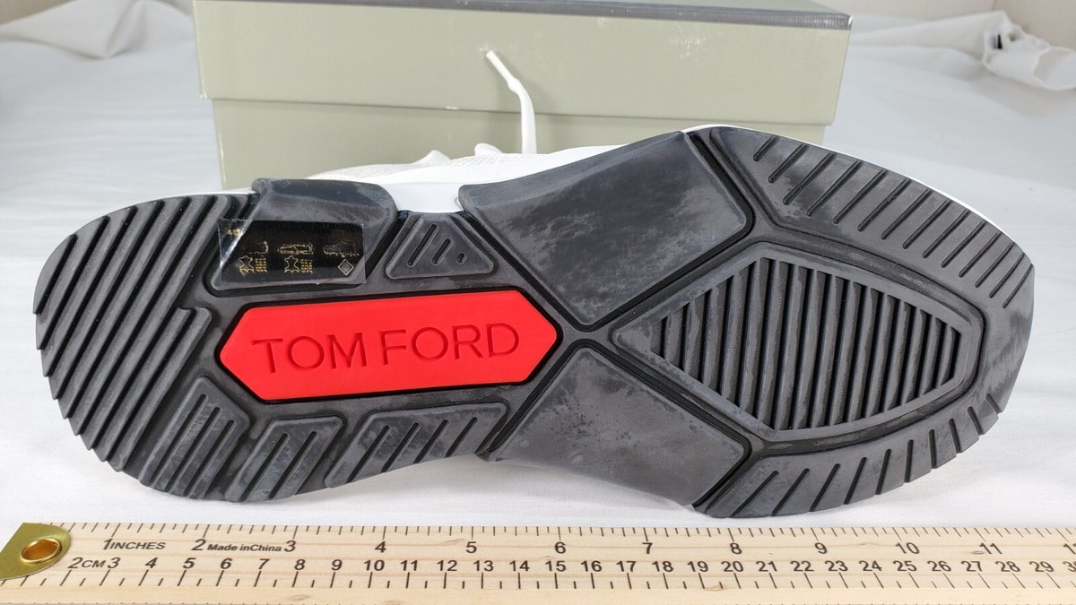 専用TOM FORD トムフォード JAGO スニーカー UK7.5 TOM FORD Jago Scuba, Mesh and Leather Sneakers for Men | MR