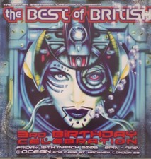 Best of British "2nd birthday" 15.3 02 @ ocean hackney London E8 rave flyer