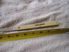 Vintage Redlands Heights Citrus Dole Citrus  Schrade Razor Blade Stainless 