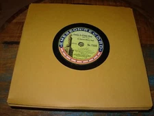 MILITARY BAND rolling in his chair / zamp rag - 7" 78 rpm emerson 7225