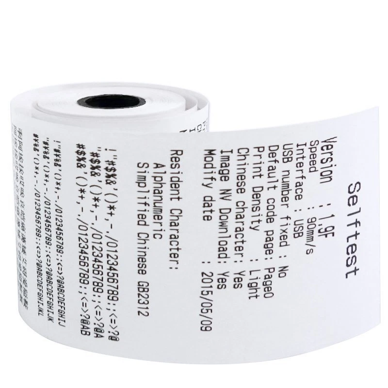 50 Rolls 2 1/4" x 50' Thermal Paper Cash Register POS Receipt Paper Vx520 ICT220 - Image 3 of 4