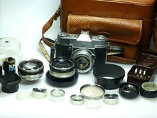 Kodak Retina Reflex SET + Xenon 4/35 + Xenon 2/50 + Xenon 4/80