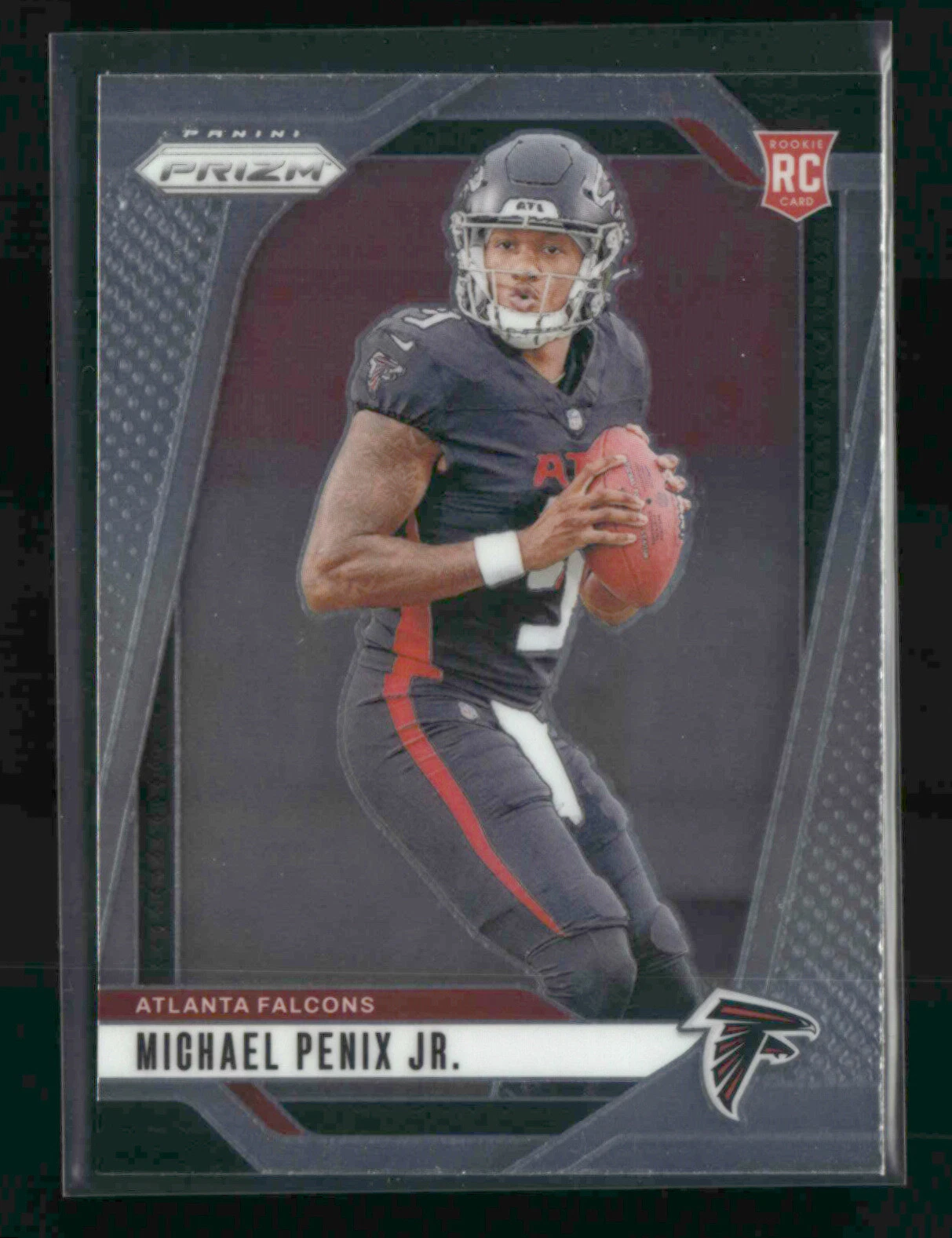 Michael Penix Jr. RC 2024 Panini Prizm Football Base #378 Falcons ④