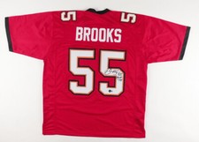 Derrick Brooks Signed Tampa Bay Buccaneers Jersey Inscribed 