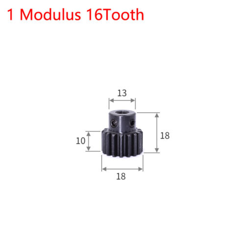 1 Modulus 12T-120T Motor Spur Gears pitch 3.14mm 45# Steel With Step Pinion Gear - Picture 8 of 39