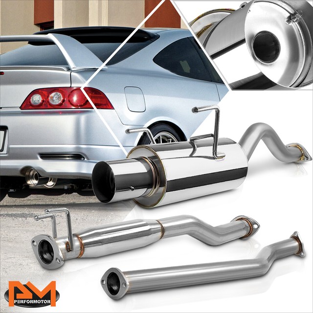 HKS Hi Power Muffler Exhaust System 65mm for 0203 Acura RSX TYPES