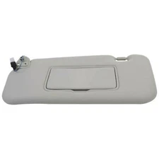 NEW for 2009-2014 Nissan Murano Sun Visor driver side (gray - lighted)