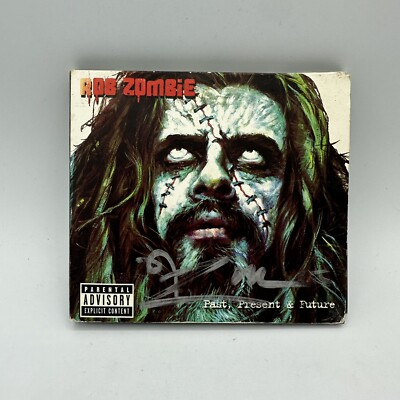 Rob Zombie Past, Present & Future [w/ Bonus DVD] 2 Disc Signed