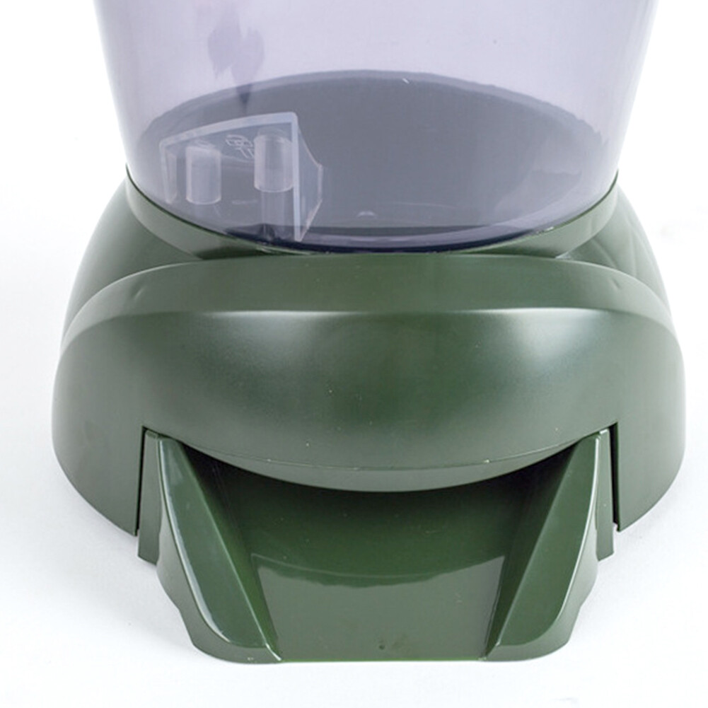 AUTOMATIC POND FISH FEEDER HOLIDAY KOI FEED FOOD TIMER AUTO PELLET