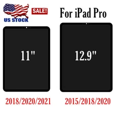 For iPad Pro 11/12.9" 5th/6th/1st/2nd/3rd/4th LCD Display Touch Screen Digitizer