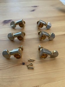 Vintage Ibanez Velvetune Tuner/Machine Heads, Gold 1976-77