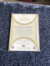 2015 Topps Definitive Collection Football Cards 13