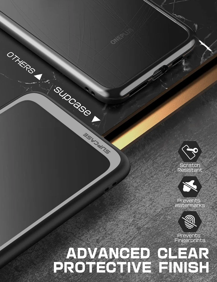 Funda Protectora Híbrida Estilo Escarabajo Unicornio Se Adapta a OnePlus 10 Pro-Negro Foto 4 de 4