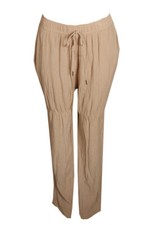 Tommy Hilfiger Tan Wide-Leg Drawstring Pants 8