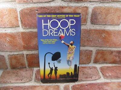 Hoop Dreams VHS 1994 Video Tape Basketball Documentary by Steve